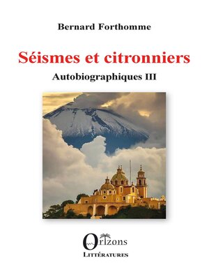 cover image of Séismes et citronniers